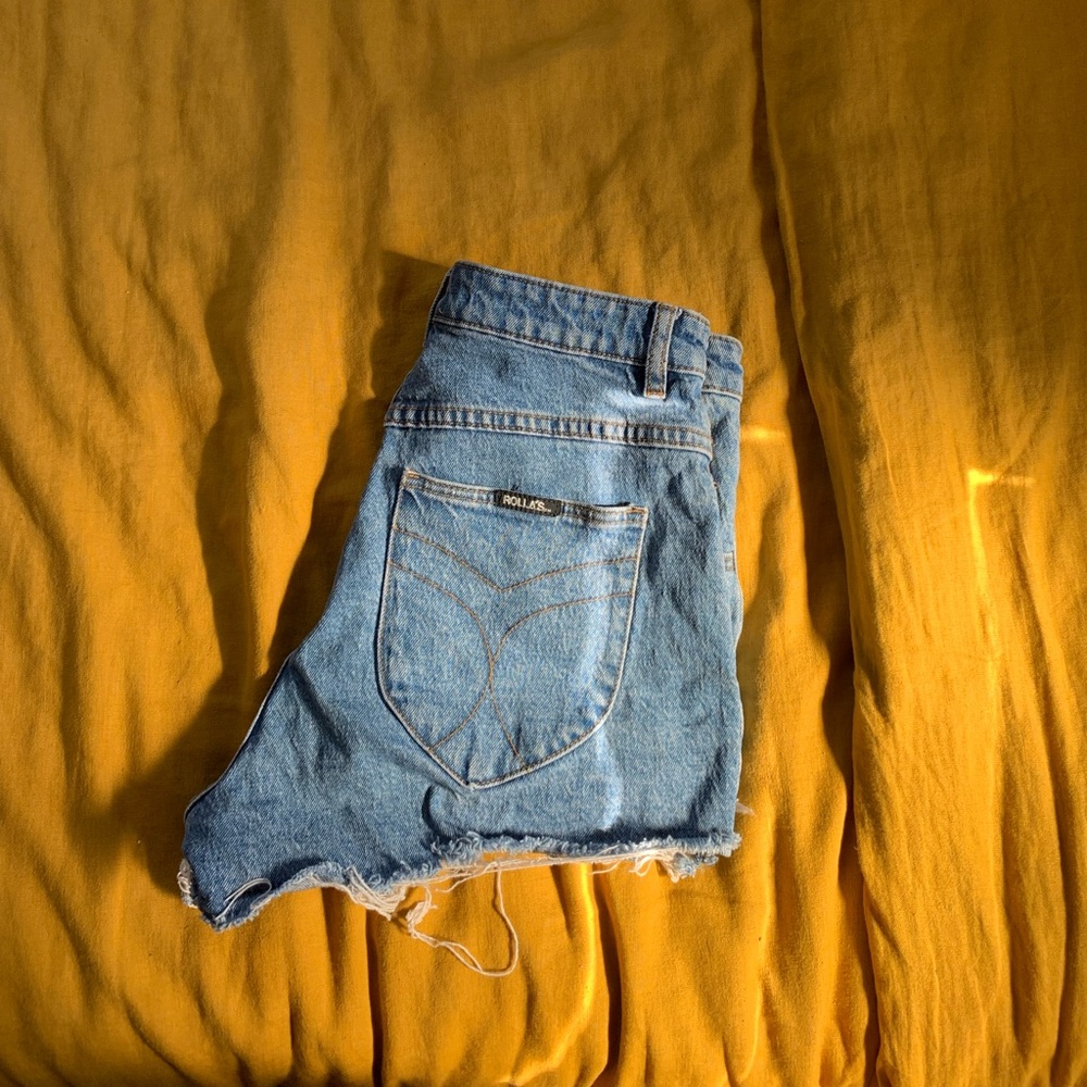 Rollas Duster Cut off denim short